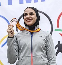 مدال طلای سارا بهمنیار باعث  افتخاری دیگر برای ایران اسلامی شد