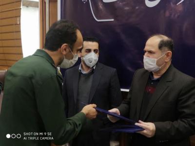 فرماندار رشت از فرماندهان سپاه نواحی رشت تجلیل کرد