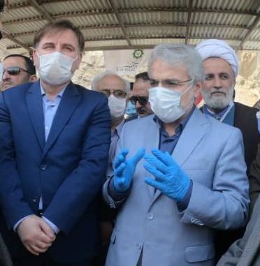 بازدید رئیس سازمان برنامه و بودجه و استاندار گیلان از پروژه سد مخزنی پلرود