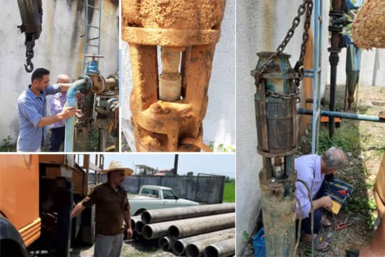 آبدهی ۱۲ لیتر برثانیه چاهك مخزن روستاي رودپيش فومن