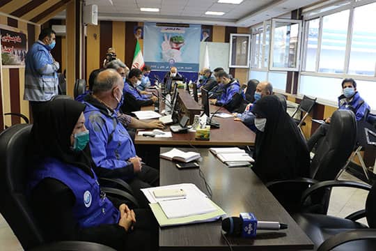 برگزاری مانور مدیریت بحران در آبفای گیلان همزمان با هفته پدافند غیرعامل
