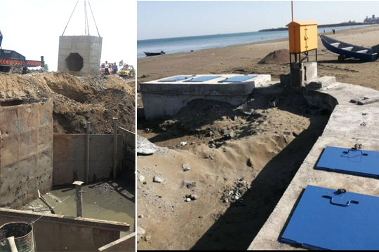 باایجاد ایستگاه پمپاژ در بندر انزلی از ورود ۴۰لیتر در ثانیه فاضلاب به دریای خزر جلوگیری شد