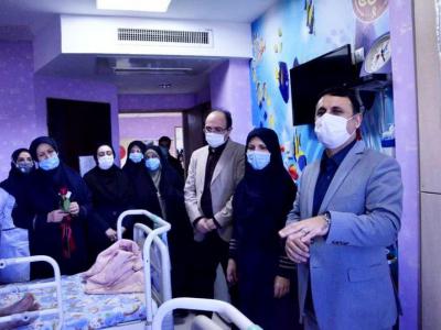 تقدیر فرماندار رشت از اقدام خیرخواهانه در ایجاد محیطی شاد برای کودکان سرطانی