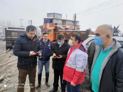 تردد در راه های ارتباطی شهرستان رشت جریان داد/ هشدار در خصوص بروز حوادث ناشی از یخبندان