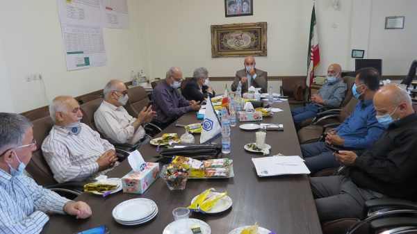 دیدار سرپرست مدیریت درمان استان گیلان با روسای کانون بازنشستگان تامین اجتماعی گیلان