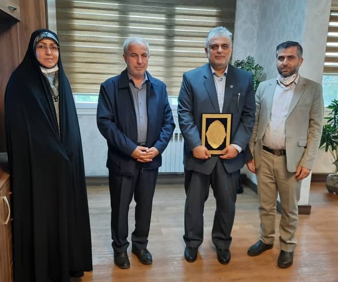 دیدار نماینده مردم شهرستان رشت با کارکنان تامین اجتماعی شعب یک رشت و خمام