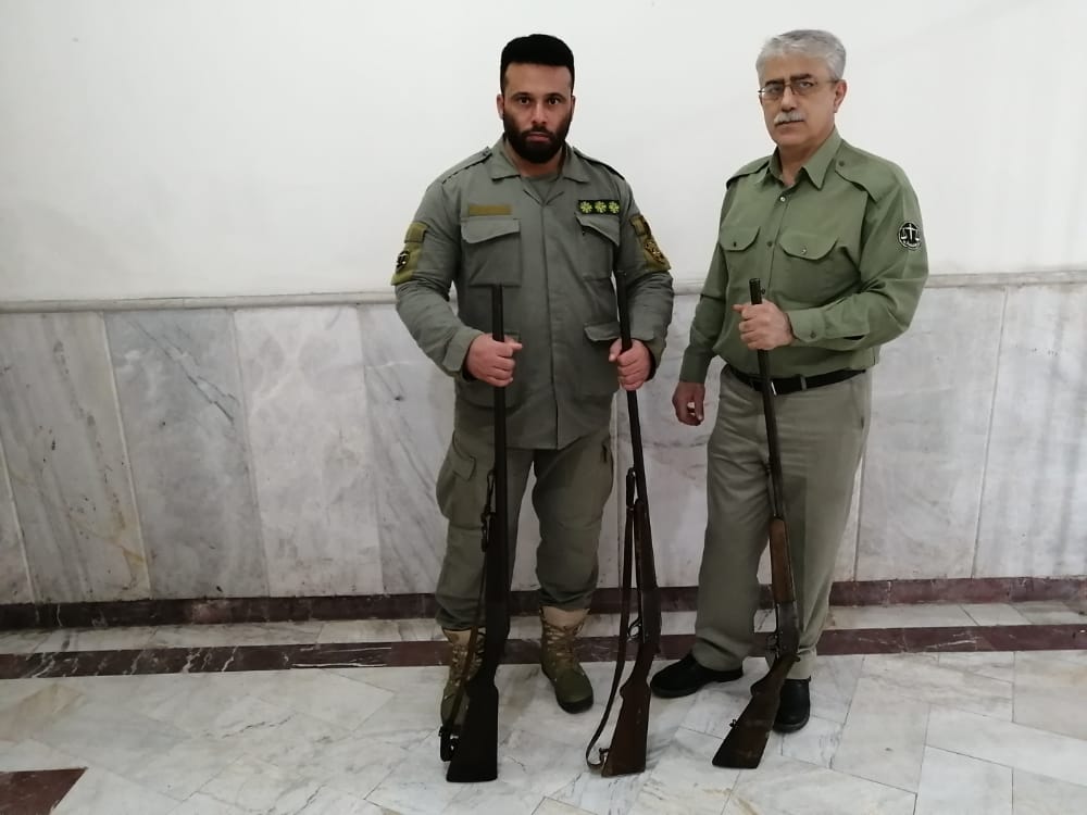 کشف و ضبط سه قبضه سلاح شکاری غیرمجاز در فومن