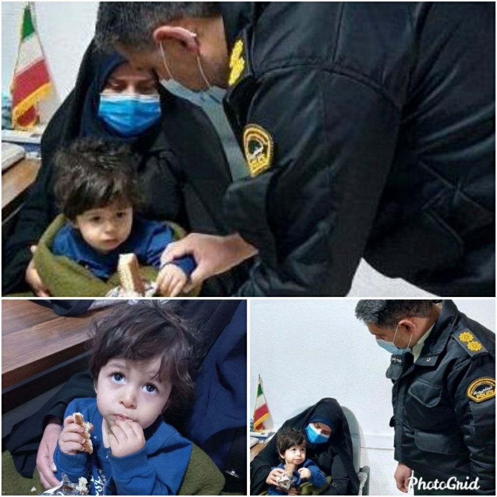 کودک ۱۵ ماهه با حضور به موقع پلیس از مرگ نجات یافت