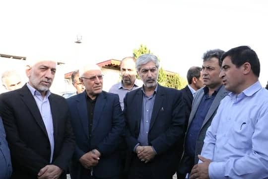 بازدید معاون وزیر نیرو در امور آب و آبفا از تصفیه خانه فاضلاب شرقی بندرانزلی