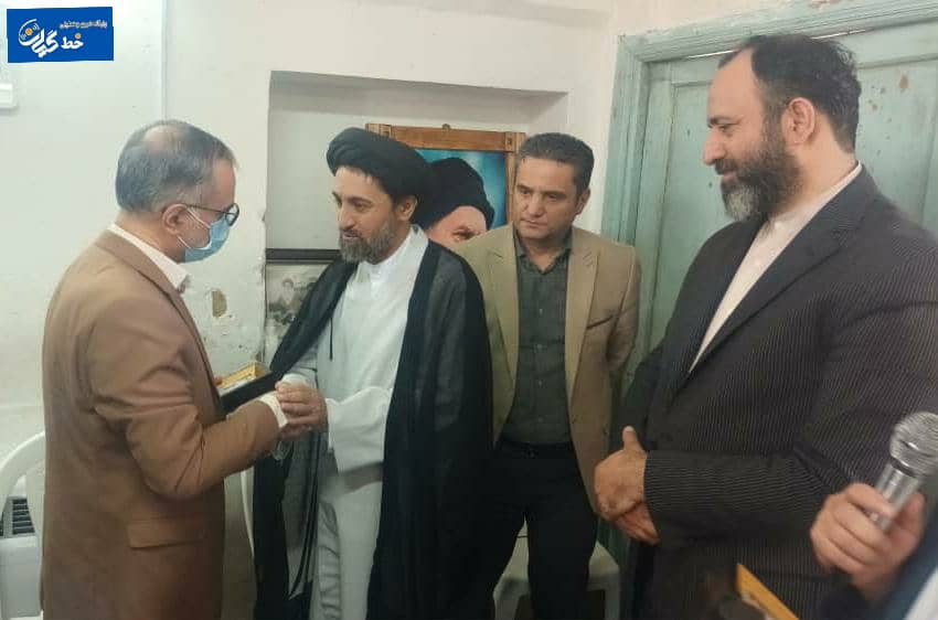 نصب پلاک افتخار ” خانه نور” بر درب منزل مرحوم آیت الله سید مجتبی رودباری