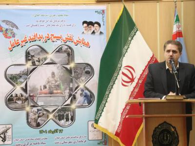 بسیج به عنوان آماده ترین و فراگیرترین نیروی مردمی، رکن اصلی پدافند غیر عامل می باشد/ امروز با تغییر تهدیدات از نظامی به غیرنظامی، پدافند غیر عامل مهم ترین سلاح دفاعی است