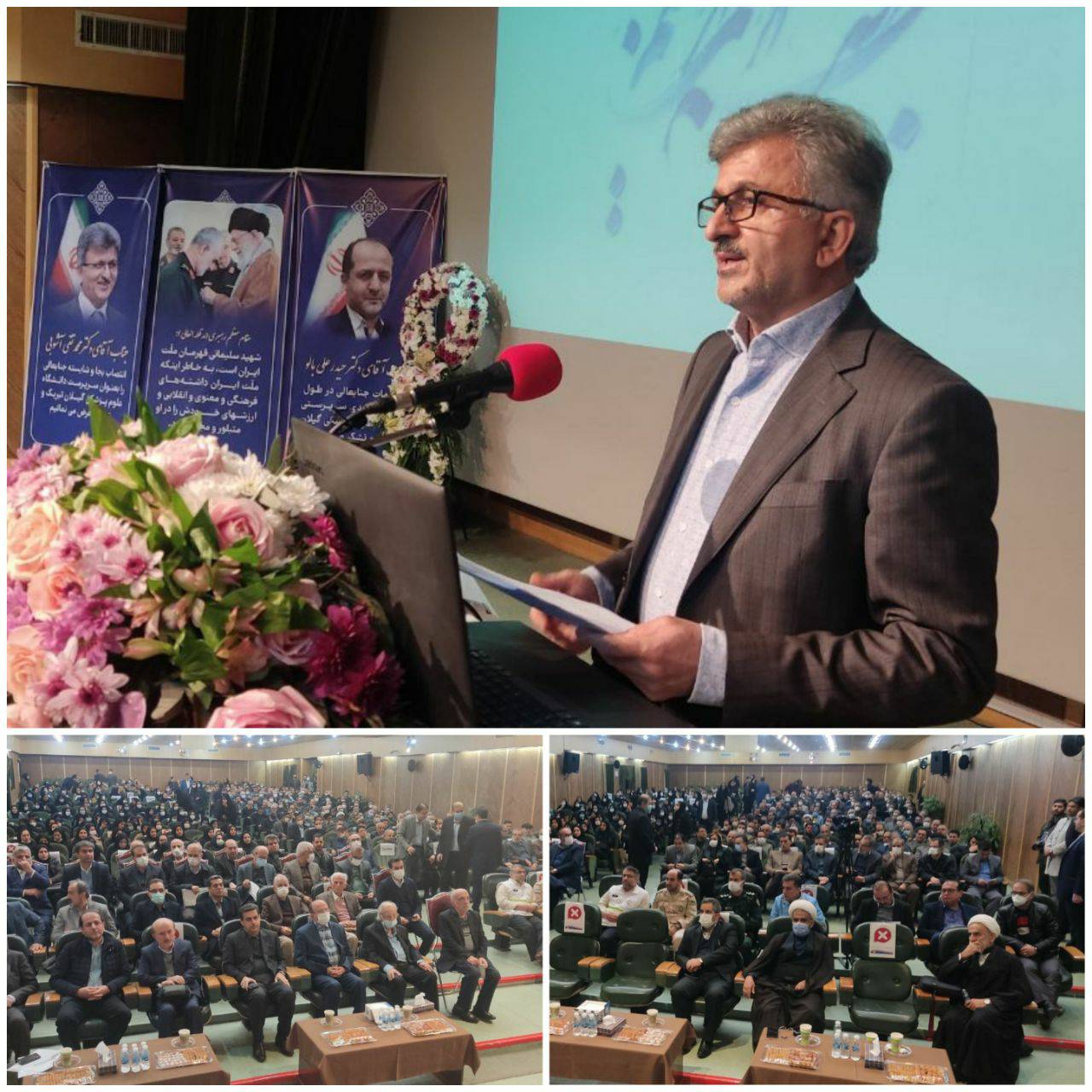 تاکید دکتر آشوبی بر لزوم بهره‌گیری از توانمندی و ظرفیت همه نخبگان استان بویژه روسای پیشین دانشگاه جهت توسعه مشارکت، برقراری عدالت و ارتقای نظام سلامت