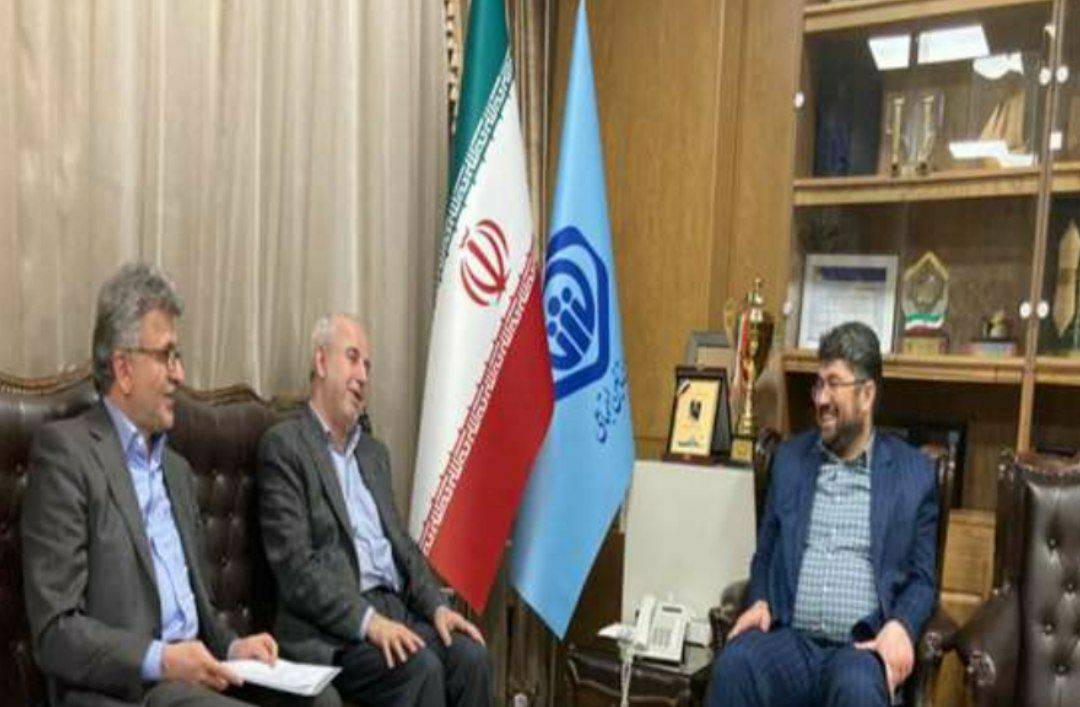 دیدار دکتر آشوبی با مدیرعامل سازمان تأمین اجتماعی کشور