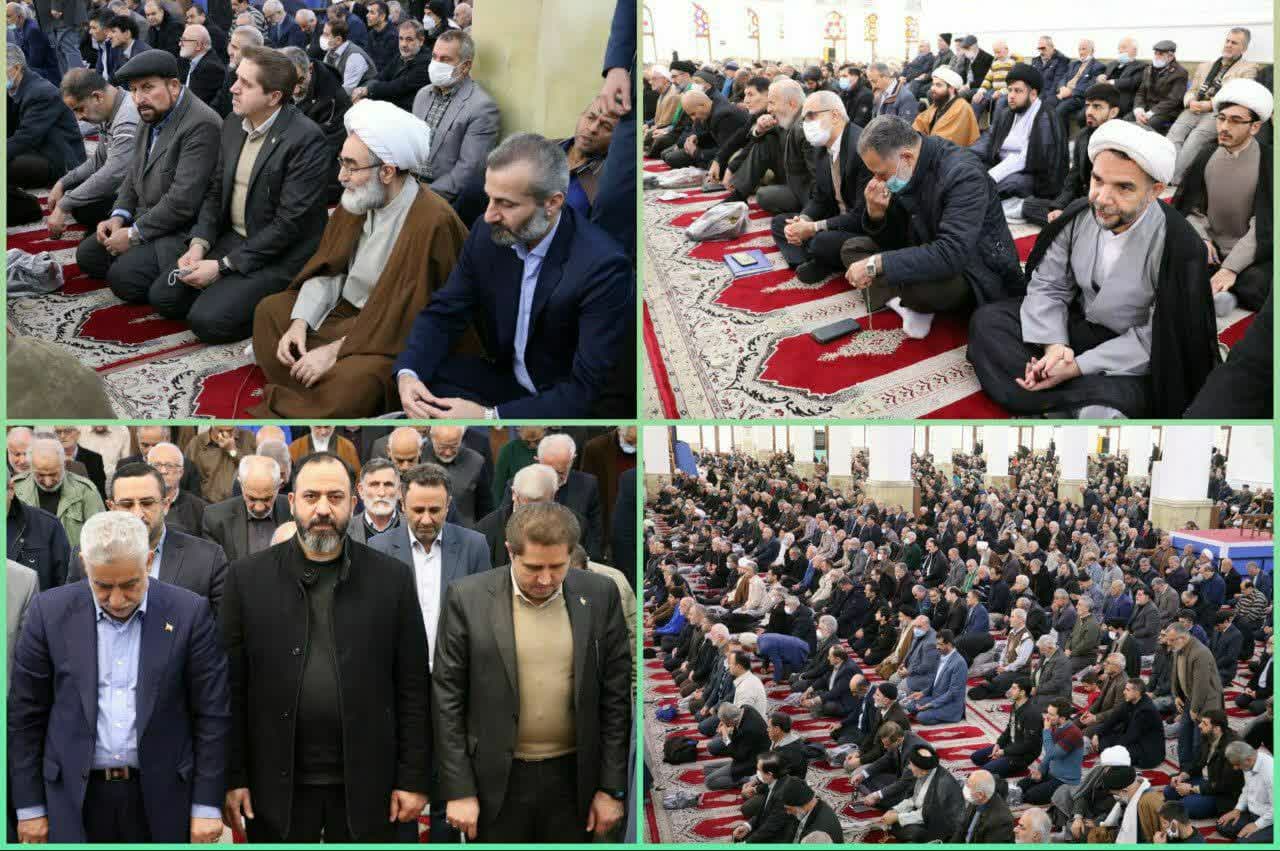 حضور استاندار گیلان در تجمع مردم ولایتمدار رشت برای محکومیت اهانت به ساحت قرآن کریم و مقدسات دینی
