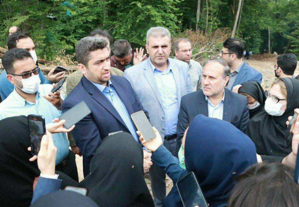 بازدید اصحاب رسانه گیلان از پروژه بهسازی لندفیل سراوان