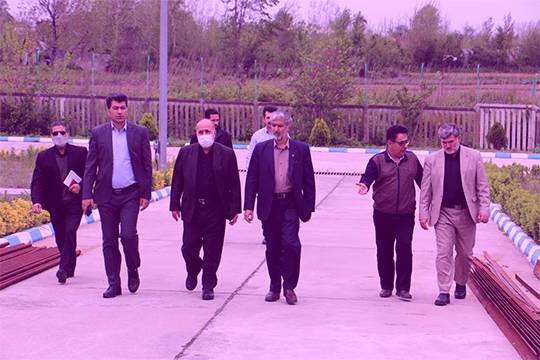 بازدید نماینده مردم رشت در مجلس شورای اسلامی؛ از مرکز تصفیه خانه بزرگ گیلان