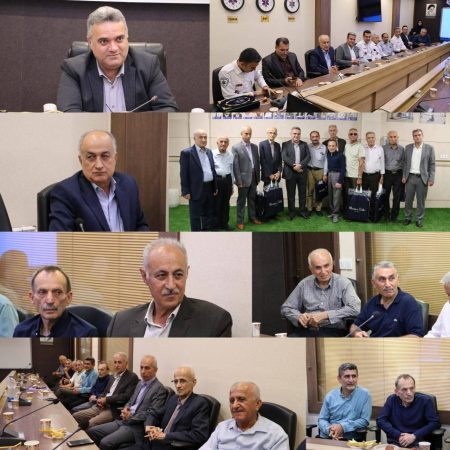 دیدار پیشکسوتان با رئیس مرکز اورژانس پیش بیمارستانی گیلان