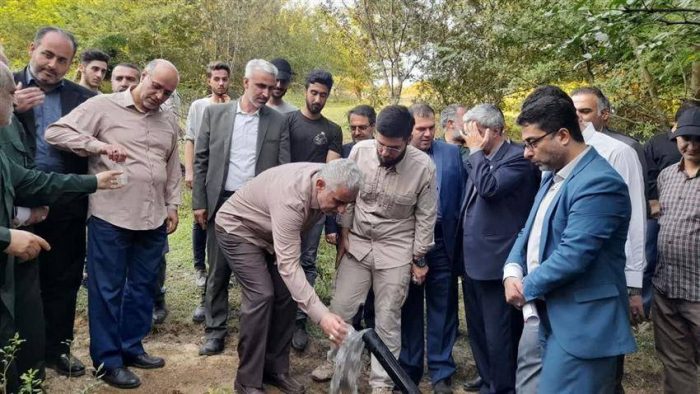 تامین آب شرب ۵ روستای محروم شهرستان سیاهکل