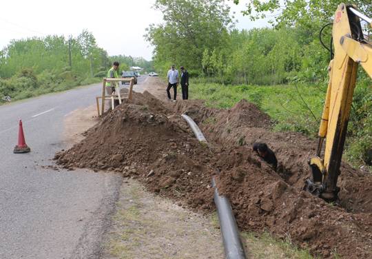 اجرای افزون بر۲۶ کیلومتر خط انتقال آب شرب به روستاهای شهرستان املش