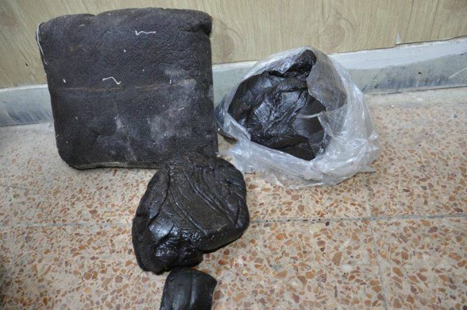 غافلگیری قاچاقچی خانم در رودبار