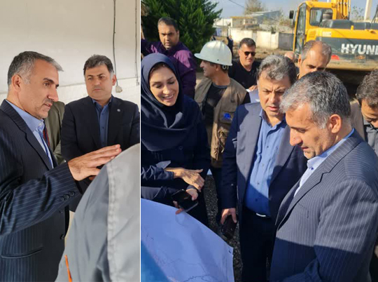 بهره مندی ۴۹ هزار نفر جمعیت شهری از اجرای ۵۶ کیلومتر لوله گذاری پروژه فاضلاب در رشت