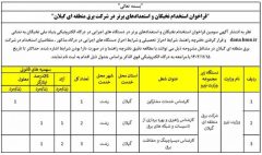 فراخوان استخدام نخبگان و استعدادهاي برتر در شركت برق منطقه اي گيلان