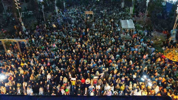 برگزاری جشن ۲۰ هزار نفری عید غدیر خم در پیاده راه فرهنگی شهدای ذهاب رشت