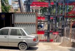 آسیب ساختمان‌ها و منازل گلسار ۹۸ بر اثر گودبرداری یک ساختمان