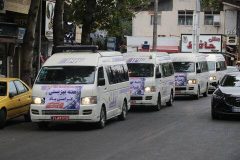 مانور خودرویی نیروهای اورژانس اجتماعی بهزیستی گیلان(۱۲۳) برگزار شد