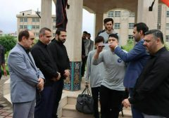 اعزام دانشجویان بسیجی دانشگاه آزاد اسلامی واحد رشت به اردوی جهادی
