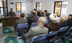 بازدید رییس کل دادگستری استان گیلان از مجتمع دادگاه های صلح و شوراهای حل اختلاف رشت