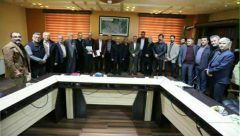 دیدار دکتر محمد حسین واثق کارگرنیا رئیس شورای اسلامی شهر رشت با جمعی از ورزشکاران