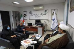 مدیرکل مرکز خدمات حوزه‌های علمیه گیلان با سرپرست معاونت بهداشتی دانشگاه دیدار کرد