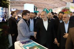دیپلماسی اقتصادی در سومین نمایشگاه بین المللی اوراسیا / ازحضور رئیس جمهور تا مدیرعامل میربیزنس بانک در غرفه منطقه آزاد انزلی
