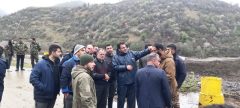 بازدید سرزده بازرس کل استان گیلان و هیات همراه از مناطق سیل زده شرق گیلان