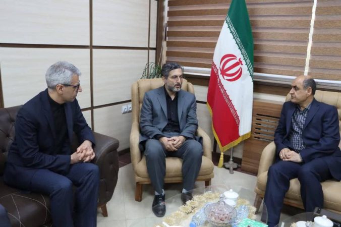 دیدار استاندار گیلان و سخنگوی وزارت خارجه با خانواده شهید دانشمند هسته‌ای