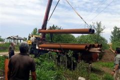 آغاز عملیات اجرایی حفر یك حلقه چاه عمیق آب در روستای اتور سرا شهرستان فومن