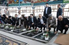 تجدید بیعت مسئولان قضایی استان گیلان با شهیدان والامقام