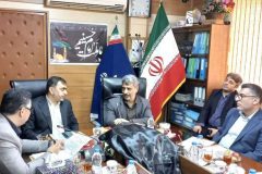 بازدید رئیس کل دادگستری گیلان از اداره کل تعزیرات حکومتی استان