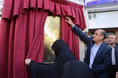 گلباران محل شهادت شهیدان انصاری و نورانی با حضور استاندار گیلان / رونمایی از سقاخانه مزین به تمثال شهیدان