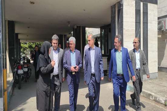 بازدید استاندار گیلان از پیشرفت ۸۵ درصدی طرح توسعه بیمارستان شهید بهشتی انزلی