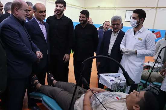 بازدید استاندار گیلان از اردوی جهادی دانشجویان علوم پزشکی در اطاقور