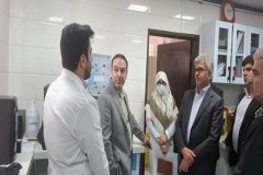 بازدید معاون بهداشت وزیر بهداشت از مجتمع سلامت شهید رجایی رشت