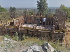 آغاز عملیات اجرایی احداث مخزن ۱۰۰ مترمكعبی روستای فشكل پشته شهرستان رودسر