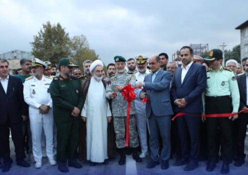 تقاطع غیرهمسطح نیروی دریایی رشت به بهره برداری رسید