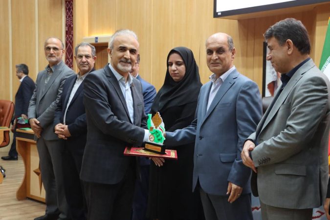 کسب رتبه برتر در جشنواره شهید رجایی استان