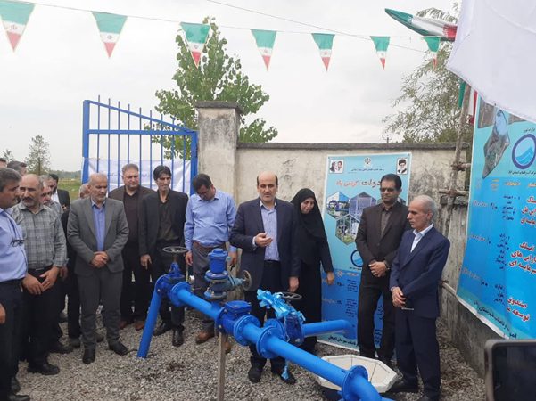 بهره مندی بیش از ۴ هزار مشترك روستایی شهرستان لاهیجان از آب سالم و بهداشتی