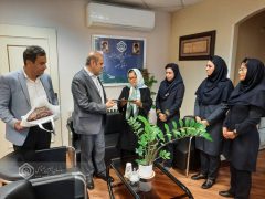 گرامیداشت یاد و خاطره یکی از کارکنان اورژانس و تجلیل از بازماندگان وی توسط تامین اجتماعی گیلان
