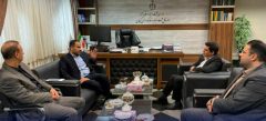 دیدار شهردار رشت با مدیرکل ثبت اسناد و املاک استان گیلان