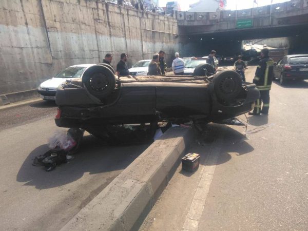 عوامل اصلي واژگوني خودروها از نگاه پليس راهور گيلان